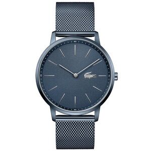 Lacoste Men’s Moon Blue - Navy Mesh Watch – New w/ Tags